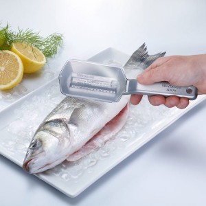 Raschietto per squame di pesce, alluminio - Westmark