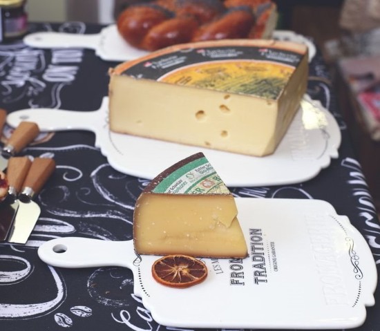 Kaasplank "Fromages de Tradition", 37 x 25 cm - Easy Life