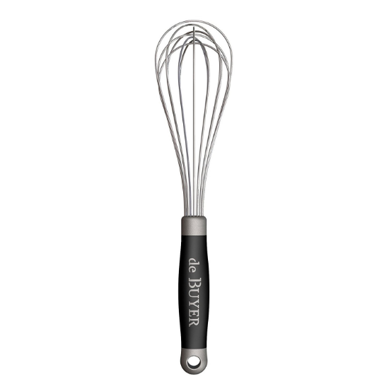 Roestvrijstalen garde, 46,5 cm - de Buyer