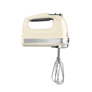 Handmixer, 9 versnellingsinstellingen, 85 W, kleur "Almond Cream" - merk KitchenAid