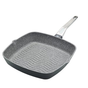 Grillpan, 28 cm, aluminium - van Kitchen Craft