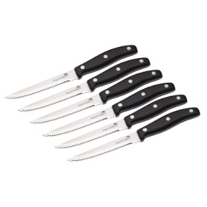Set di coltelli da bistecca, 6 pezzi, acciaio inossidabile – Kitchen Craft