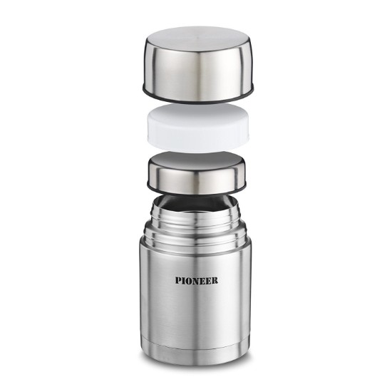 Contenitore termoisolante per zuppa "Pioneer", 700 ml, colore Silver - Grunwerg