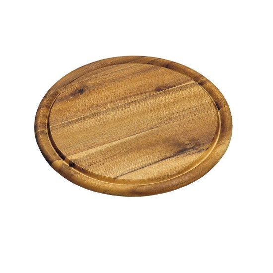 Serveringsfat, akasietre, 25 cm, 1,5 cm tykk - Kesper