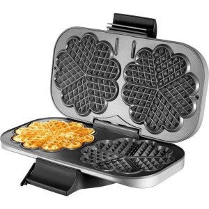 Hartvormig wafelbakapparaat, 1200 W - Unold