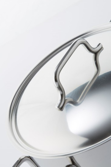Pentola con coperchio, 28 cm / 8,4 l "Apollo", acciaio inox - Demeyere