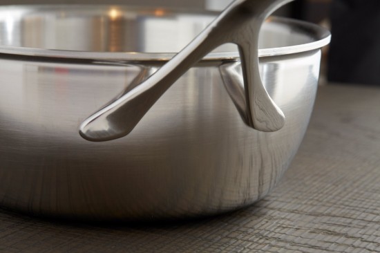 Poêle conique, pour cuisson sauté, 7 couches, 20 cm/2 l, gamme Atlantis, inox - Demeyere