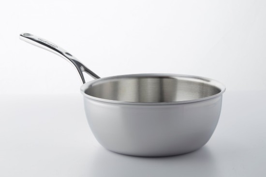 Sauter stegepande, konisk, 7-lags, 22 cm/2,5 l, Atlantis sortiment, rustfrit stål - Demeyere
