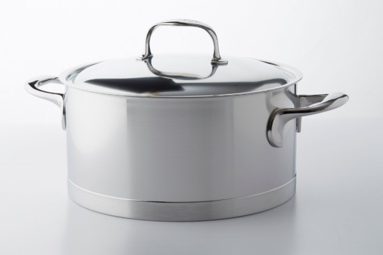 Steelpan met deksel, 20 cm / 3 l, Atlantis gamma, roestvrij staal - Demeyere