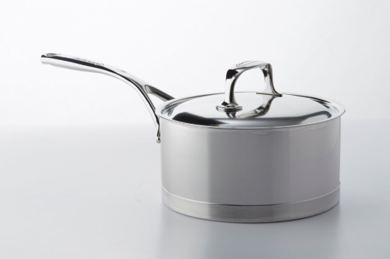 Gryde med låg, 18 cm / 2,2 l, Atlantis sortiment, rustfrit stål - Demeyere