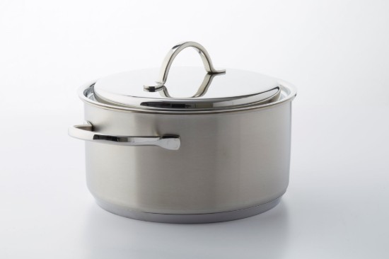 Roostevabast terasest kastrul, kaanega, 18cm/2L, "Resto" - Demeyere