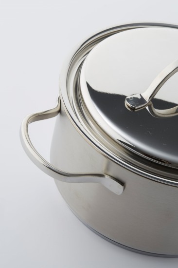 Topf mit Deckel, Edelstahl, 24 cm / 6 l, "Resto" - Demeyere