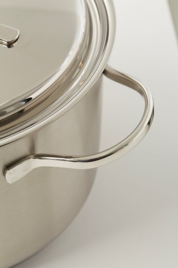 Topf mit Deckel, Edelstahl, 24 cm / 6 l, "Resto" - Demeyere