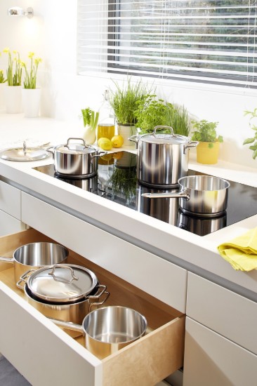 Casseruola 22 cm/4 l "Apollo", acciaio inox - Demeyere