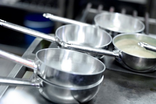 Padella saute, 7 strati, 16 cm/1 l "Apollo", acciaio inox - Demeyere