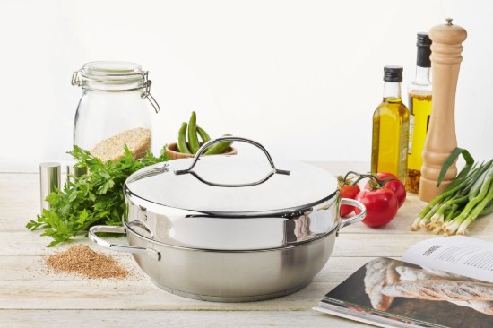 Καπνιστή από ανοξείδωτο ατσάλι, 28 cm, "Specialties" - Demeyere