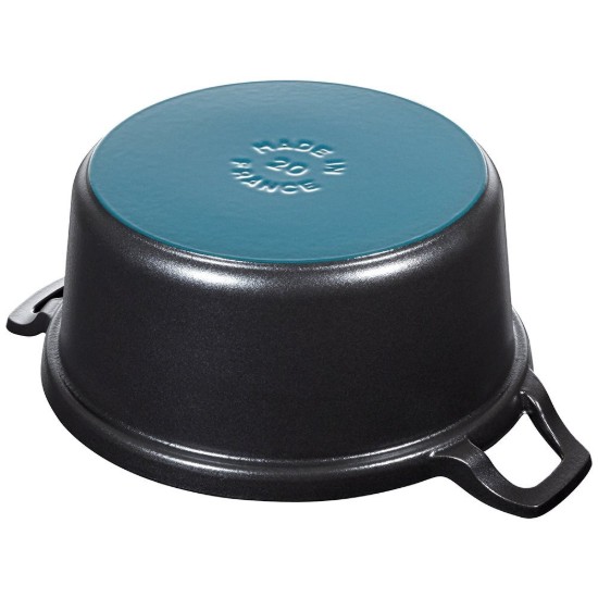 Oala Cocotte fonta 20 cm/2,45 l  "La Coquette", Black - Staub