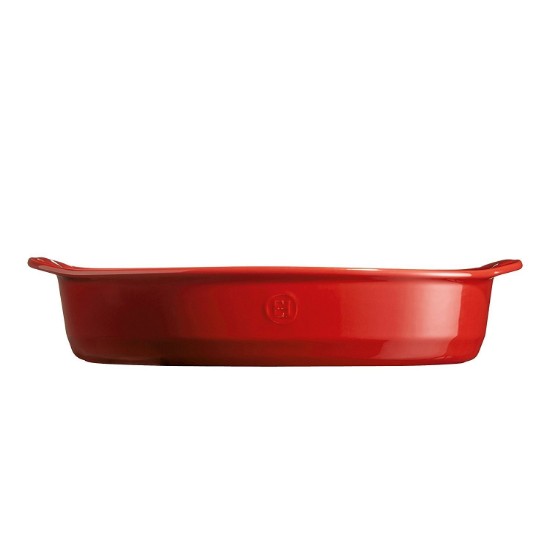 Ovale keramische ovenschaal, 41,5 x 26,5 cm/ 3,8 l, Burgundy - Emile Henry