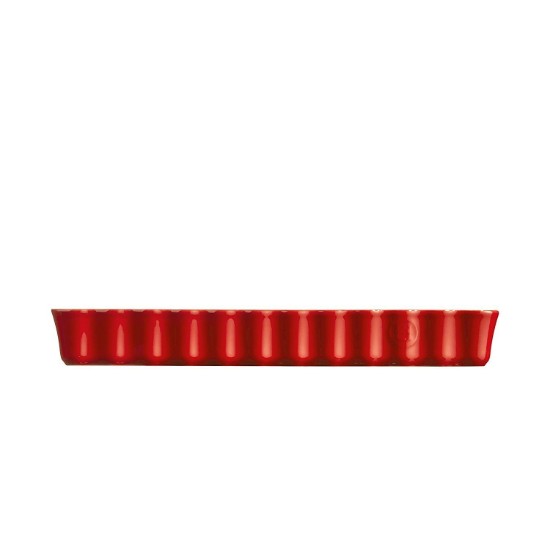 Teglia per crostate, ceramica, 33.5x24cm/1.9L, Burgundy - Emile Henry 