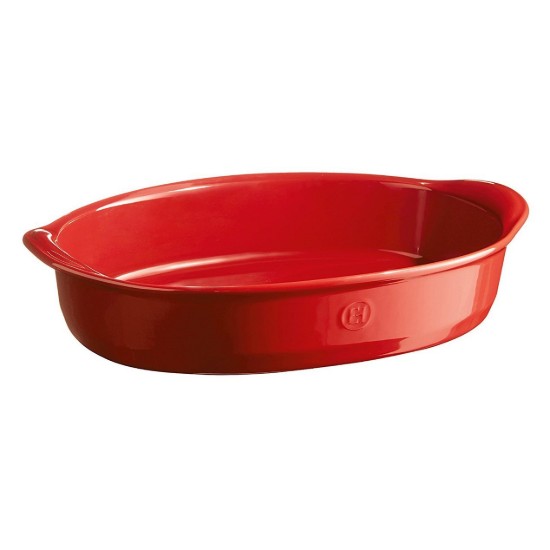 Teglia ovale, ceramica, 35 x 22,5 cm/2,3 L, Burgundy - Emile Henry
