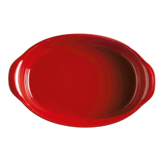Teglia ovale, ceramica, 35 x 22,5 cm/2,3 L, Burgundy - Emile Henry
