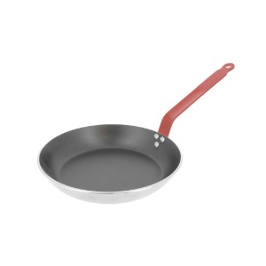 Padella antiaderente, 24 cm, "CHOC HACCP", Rosso - de Buyer