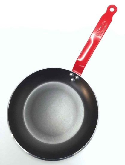Anti-aanbakpan, 28 cm, "Choc Resto Induction HACCP", Rood - de Buyer