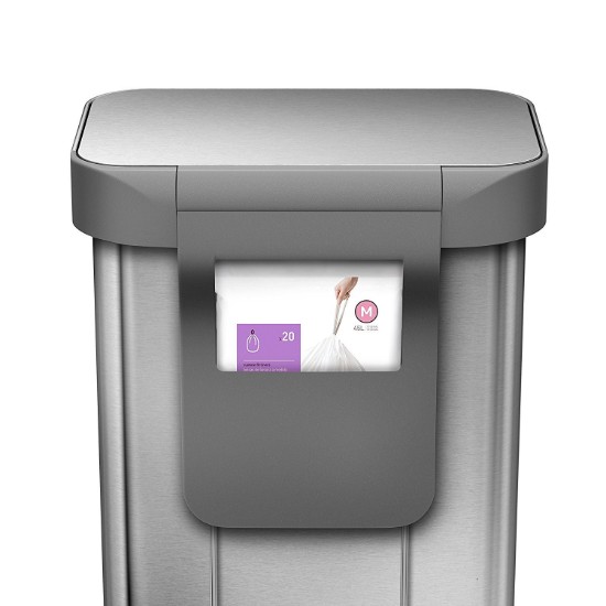 Pedaalemmer, 45 L, roestvrij staal - simplehuman