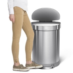 Pedaalemmer, 60 L, roestvrij staal - simplehuman