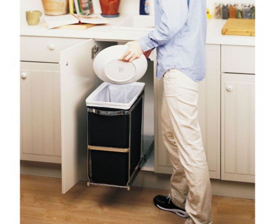 Pattumiera a scomparsa, 30 L - simplehuman