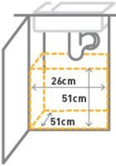 Pattumiera a scomparsa, 30 L - simplehuman
