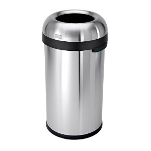 Trash can, 60 L, stainless steel - simplehuman