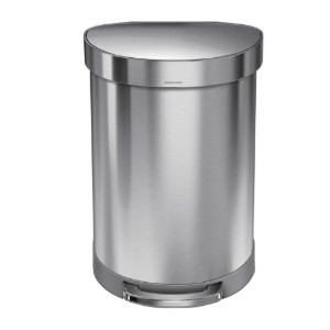 Pedaalemmer, 60 L, roestvrij staal - simplehuman