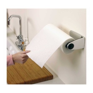 Portarotolo per asciugamani di carta, 33,3 cm, acciaio inossidabile - simplehuman