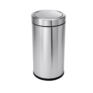 Trash can, 55 L, stainless steel - "simplehuman" brand