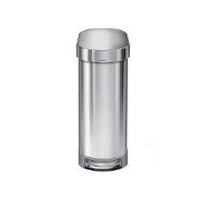 Pedal trash can, 45 L, Stainless Steel - simplehuman