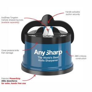 Affilacoltelli, "Premium", Blue - AnySharp