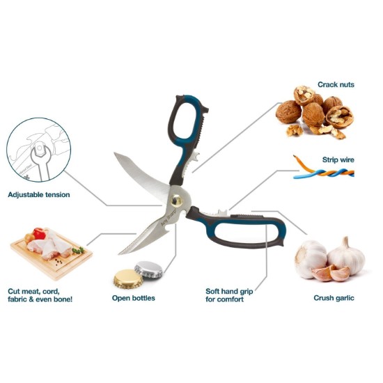Imqass multipurpose, 23 cm, azzar - AnySharp