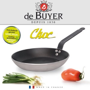 "CHOC" koekenpan met antiaanbaklaag, 32 cm - merk "de Buyer"