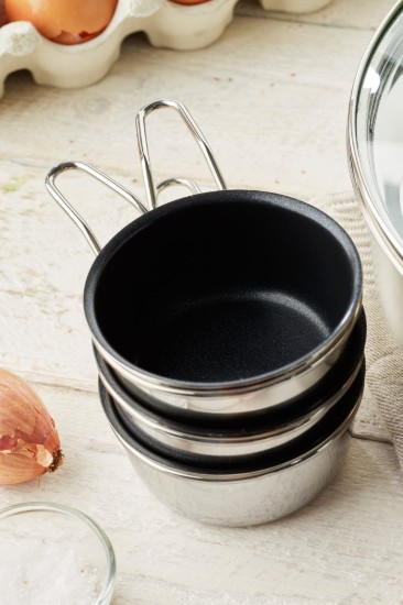 Eierkokerpan, met deksel, 22 cm, Gourmet - Demeyere