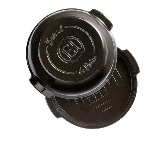 Loaf baking dish, ceramic, 30 cm, Charcoal - Emile Henry
