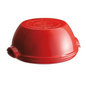 Teglia per pane, ceramica, 30 cm, Burgundy - Emile Henry