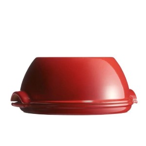 Teglia per pane, ceramica, 30 cm, Burgundy - Emile Henry