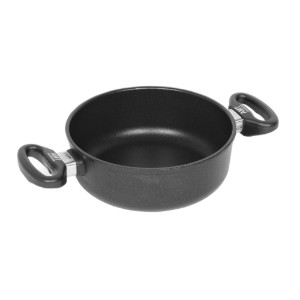 Padella, alluminio, 24 cm, altezza 8 cm, induzione - AMT Gastroguss