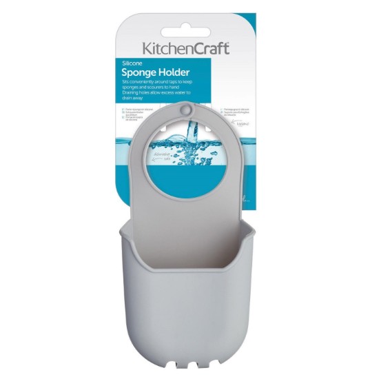 Supporto per spugne per piatti, silicone - di Kitchen Craft