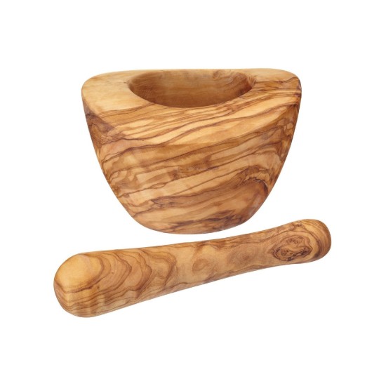 Uhmer ja uhmrinui, 13 cm, oliivipuu - Kitchen Craftist