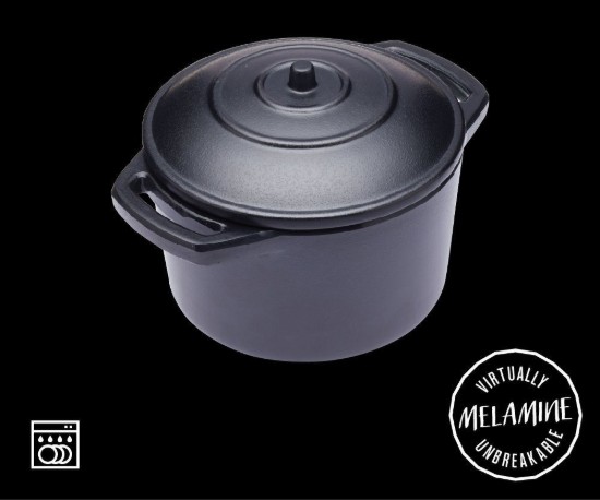 Mini kookpot 14 x 11 cm, gemaakt van melamine - by Kitchen Craft