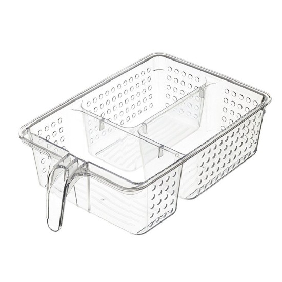 3-compartment tray for refrigerator, plastic - Kitchen Craft