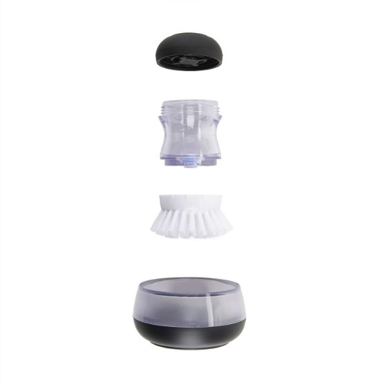 Afwasborstel met afwasmiddeldispenser en houder - OXO