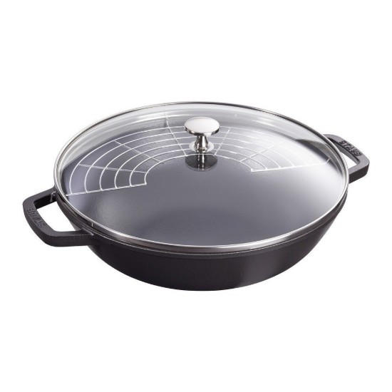 Woekpan, gietijzer, 30cm, Black - Staub